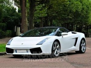 Lamborghini Gallardo Spyder LP  E-Gear blanc verni /