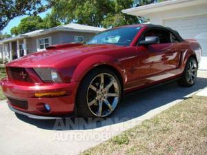 Ford Mustang Cabriolet GT500 clone Shelby tribute bordeaux