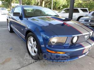 Ford Mustang GT racing stripes cuir argent bvm5 bleu