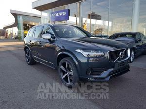 Volvo XC90 D5 AWD 235ch R-Design Geartronic 7 places gris