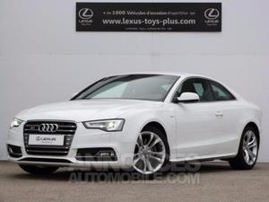 Audi S5 3.0 V6 TFSI 333ch quattro S tronic 7 Euro6 blanc