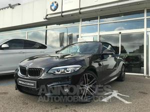 BMW Série 2 Cabriolet 220dA 190ch M Sport saphirschwarz