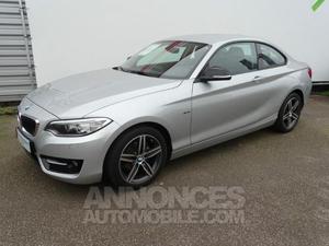 BMW Série 2 Coupe 218d 143ch Sport grise