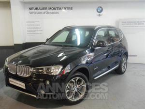 BMW X3 sDrive18dA 150ch xLine Start Edition saphirschwarz