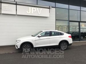 BMW X4 xDrive20dA 190ch Lounge Plus blanc