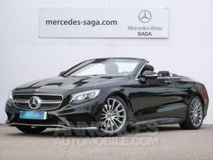 Mercedes Classe S Cabriolet G-Tronic noir obsidienne