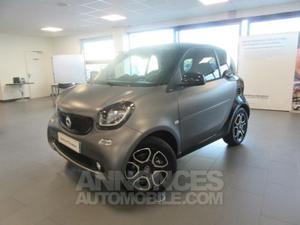 Smart Fortwo Coupe 90ch prime twinamic gris mat