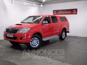 Toyota HILUX 144 D-4D Double Cabine LAgende 4WD RC2 rouge