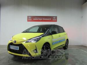 Toyota YARIS 100h Collection Jaune 5p bi ton jaune noir