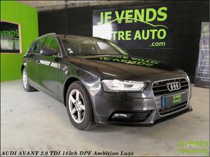 AUDI A4 2.0 TDI 143ch DPF Ambition Luxe (A)