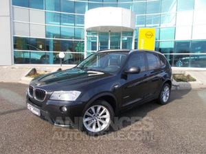 BMW X3 F25 XDRIVE20D 184 EXCLUSIVE BVA8 noir