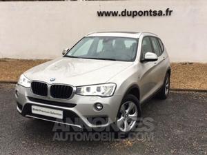 BMW X3 xDrive20dA 190ch Executive mineralsilber metallise