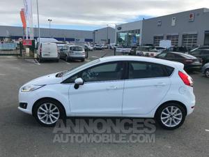 Ford Fiesta 1.5 TDCi 95ch FAP Titanium 5p blanc gla