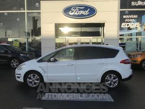 Ford S-MAX 2.0 TDCi 140ch FAP Titanium 7 places blanc gla