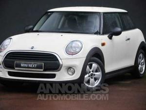 Mini One D 3 portes blanc