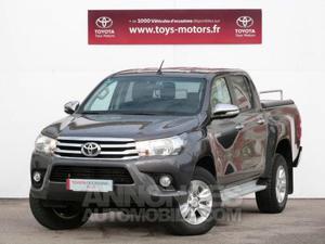 Toyota HILUX 2.4 D-4D 150ch Double Cabine LAgende 4WD gris