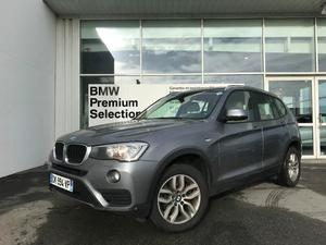 BMW X3 sDrive18dA 150ch Lounge Plus