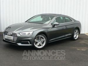 Audi A5 2.0 TDI 190ch S line S tronic 7 6y6y gris daytona