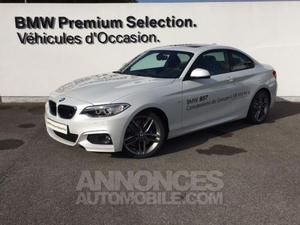 BMW Série 2 Coupe 220dA xDrive 190ch M Sport mineralweiss