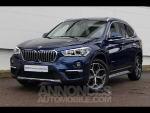 BMW X1 sDrive18iA 140ch xLine DKG7 mediterranblau metallise