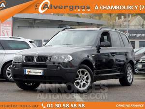 BMW X3 E D LUXE black sapphire