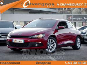 Volkswagen Scirocco II 2.0 TDI 140 FAP CARAT DSG6 rouge