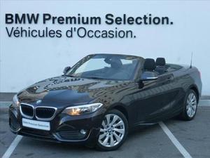 BMW SÉRIE 2 CABRIOLET 218D 150 LOUNGE  Occasion