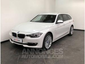 BMW Série 3 Touring Fd xDrive 313 ch Luxury A blanc