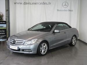 Mercedes-benz CLASSE E CABRIOLET 250 CDI EXECUTIVE BE BA