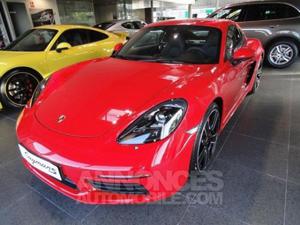 Porsche Cayman S 718 rouge