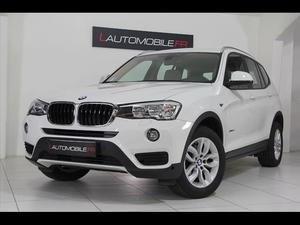 BMW X3 (F25) (2) SDRIVE18DA 150 LOUNGE + CUIR GPS 