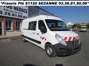 Renault Master L3H2 DCI 125 CABINE APPROFONDIE 7 P 