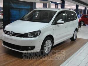 Volkswagen Touran 2.0 TDI 140ch CUP 1ère main blanc