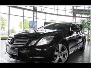 Mercedes-benz Classe e Classe E Coupé 350 CDI  Occasion
