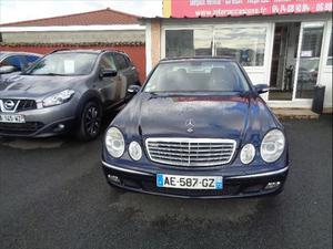 Mercedes-benz Classe e (W CDI V6 AVANTGARDE 