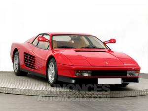 Ferrari Testarossa 4.9 V12 rouge