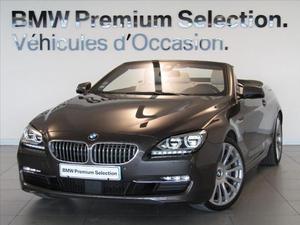 BMW SÉRIE 6 CABRIOLET 650IA 450 EXCLUSIVE  Occasion