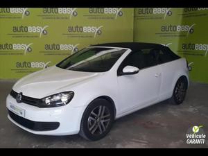 Volkswagen Golf VI 1.6 tdi 105 CABRIOLET GPS  Occasion