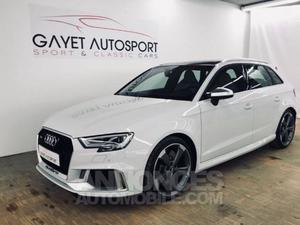 Audi RS3 2.5 TFSI 400CH QUATTRO S TRONIC 7 blanc