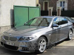 BMW Série 5 F10 M550 DA XDRIVE 381 CH gris fonce