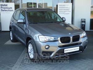 BMW X3 xDrive20dA 190ch Lounge Plus gris fonce