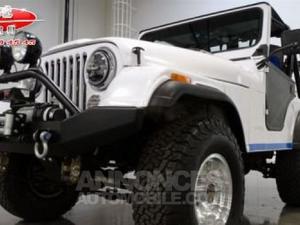 Jeep CJ5 - CJ blanc