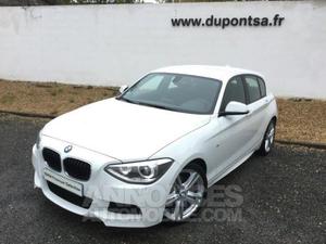 BMW Série dA 116ch M Design 5p blanc