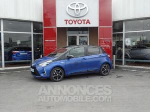 Toyota YARIS 100h Collection 5p bi ton bleu nebula noir