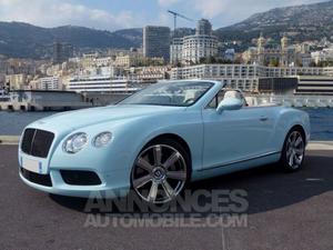 Bentley Continental GTC II V8 CABRIOLET 507 CV bleu glacier