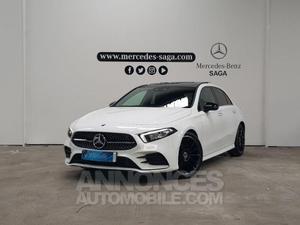 Mercedes Classe A 200 AMG Line 7G-DCT blanc polaire