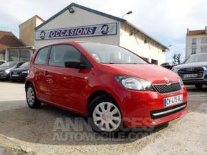 Skoda CITIGO 1.0 MPI 60CH ACTIVE 3P rouge