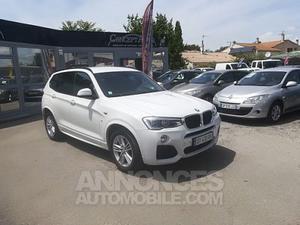 BMW X3 PACK M blanc metal
