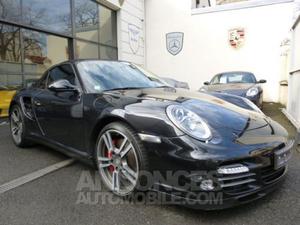 Porsche 997 CABRIOLET  TURBO PDK noir metal.