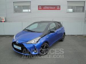 Toyota YARIS 100h Collection 5p bi-ton bleu nebula / noir